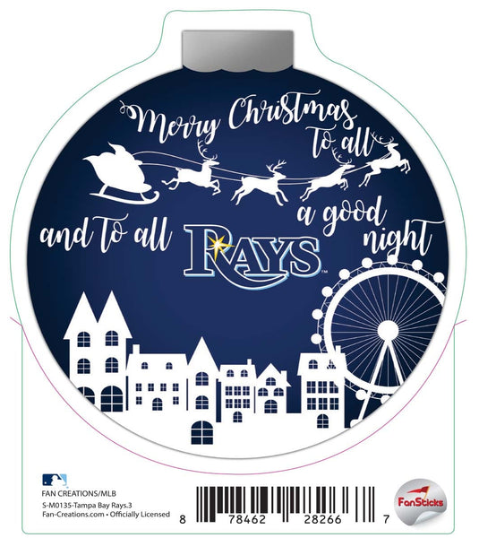 Fan Creations Decal Tampa Bay Rays-MLB - 3inch Decal