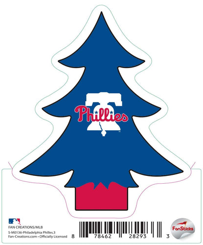 Fan Creations Decal Philadelphia Phillies 3in decal Christmas Tree