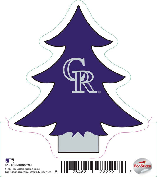 Fan Creations Decal Colorado Rockies-MLB - 3inch Decal