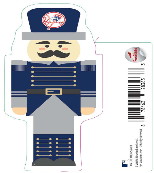 Fan Creations Decal New York Yankees-MLB - 3inch Decal
