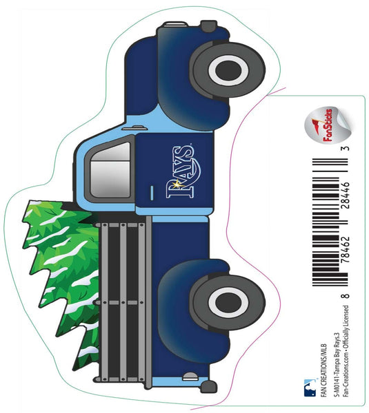 Fan Creations Decal Tampa Bay Rays-MLB - 3inch Decal