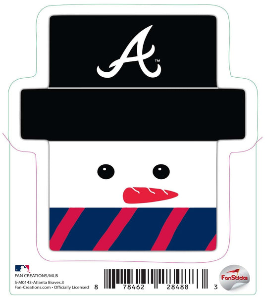 Fan Creations Decal Atlanta Braves-MLB - 3inch Decal