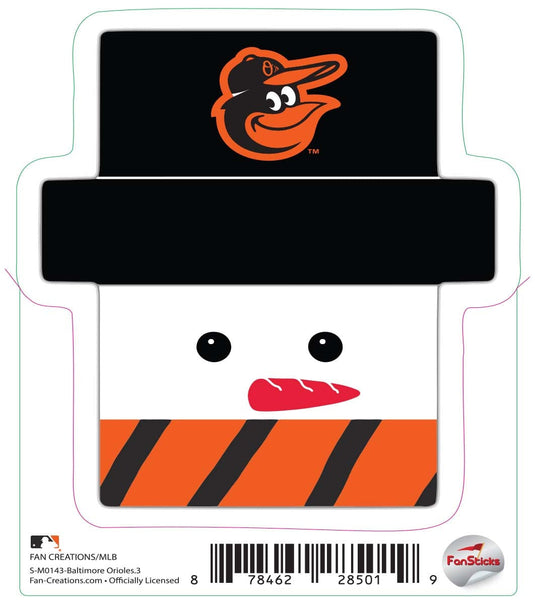 Fan Creations Decal Baltimore Orioles-MLB - 3inch Decal