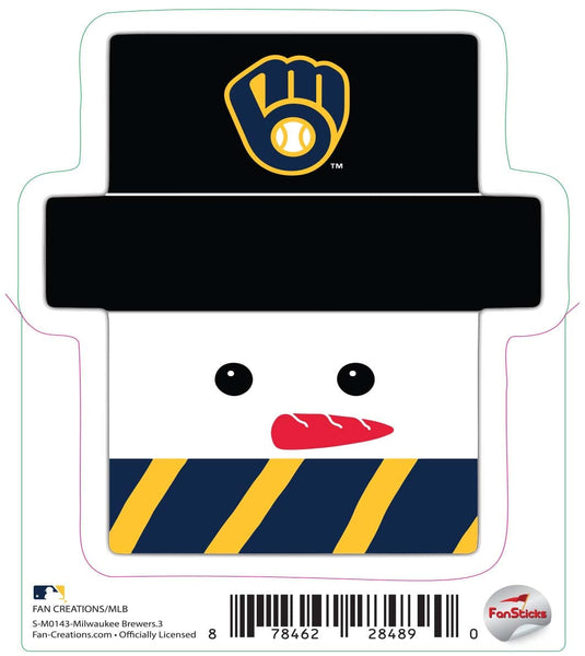 Fan Creations Decal Milwaukee Brewers-MLB - 3inch Decal