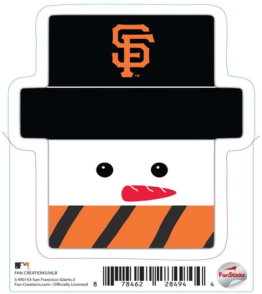 Fan Creations Decal San Francisco Giants-MLB - 3inch Decal