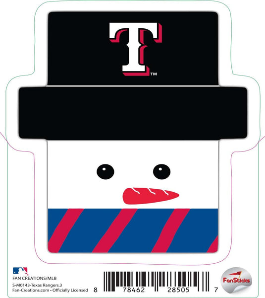 Fan Creations Decal Texas Rangers-MLB - 3inch Decal