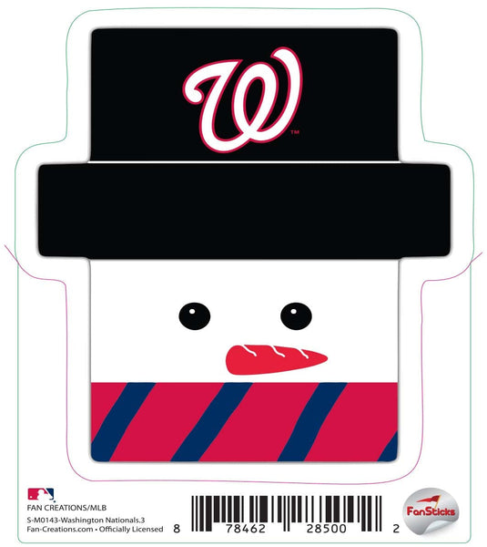 Fan Creations Decal Washington Nationals-MLB - 3inch Decal