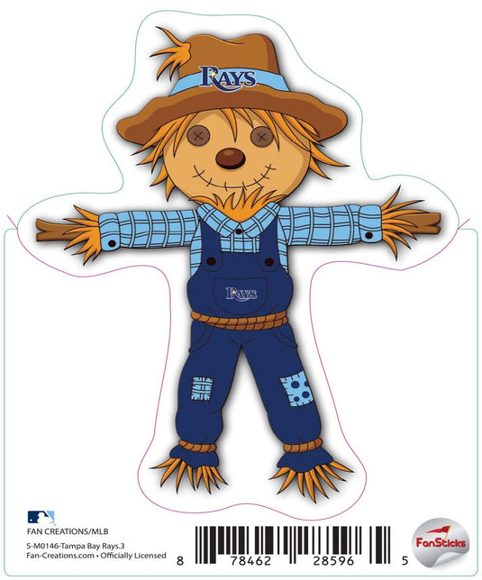 Fan Creations Decal Tampa Bay Rays 3in Decal Scarecrow