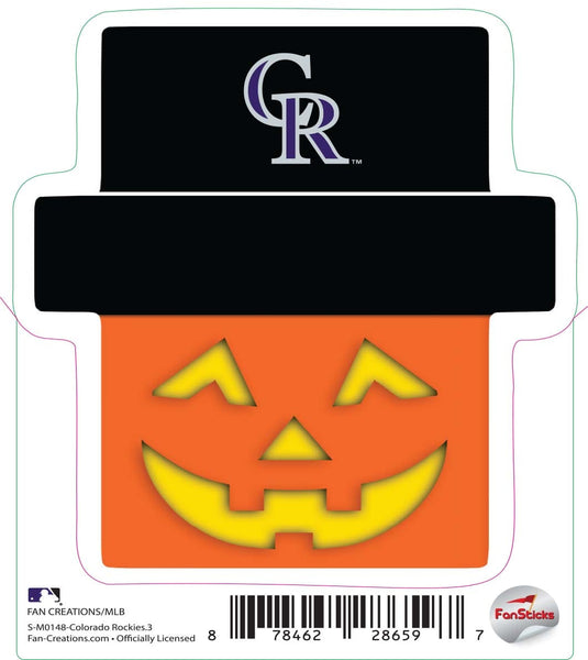 Fan Creations Decal Colorado Rockies-MLB - 3inch Decal
