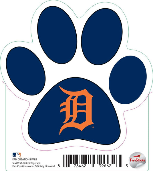 Fan Creations Decal Detroit Tigers-MLB - 3inch Decal