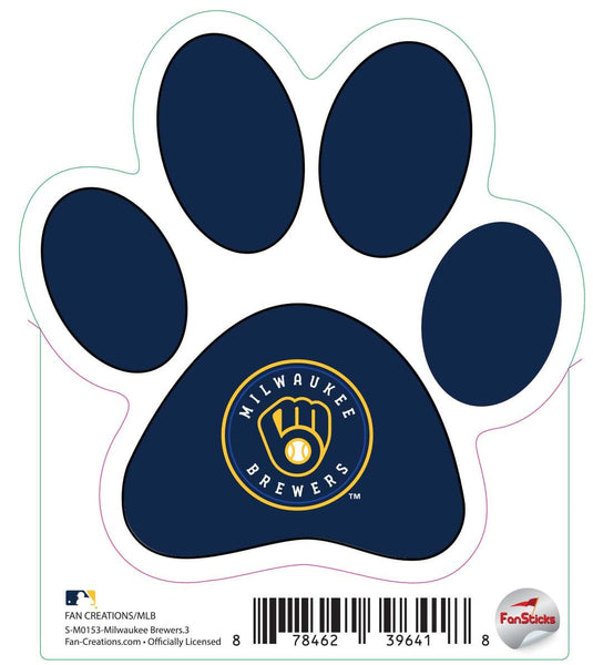 Fan Creations Decal Milwaukee Brewers-MLB - 3inch Decal