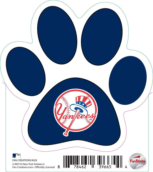 Fan Creations Decal New York Yankees-MLB - 3inch Decal