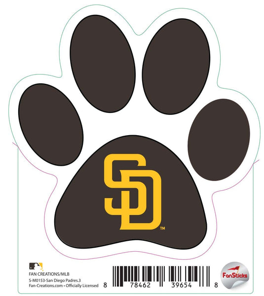 Fan Creations Decal San Diego Padres-MLB - 3inch Decal