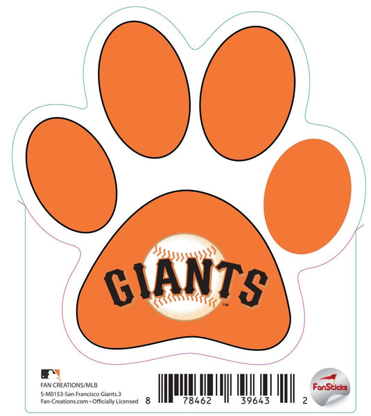 Fan Creations Decal San Francisco Giants-MLB - 3inch Decal