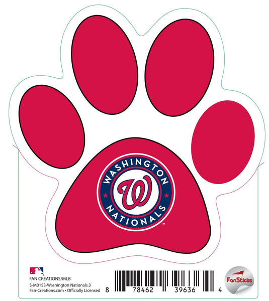 Fan Creations Decal Washington Nationals-MLB - 3inch Decal