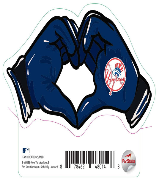 Fan Creations Decal New York Yankees-MLB - 3inch Decal