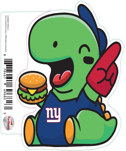 Fan Creations Decal New York Giants 3in Decal Dino