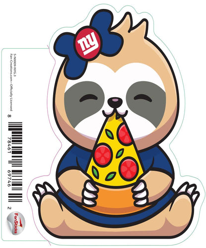 Fan Creations Decal New York Giants 3in Decal Sloth