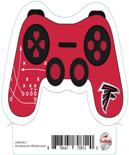 Fan Creations Decal Atlanta Falcons 3in Decal Game Controller