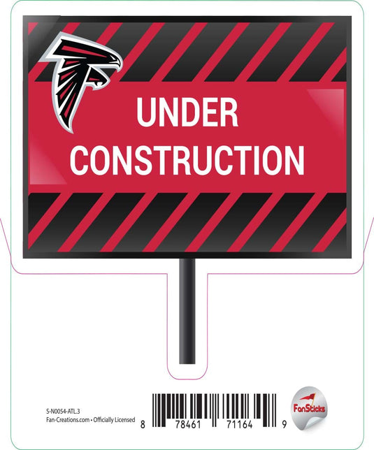 Fan Creations Decal Atlanta Falcons 3in Decal 