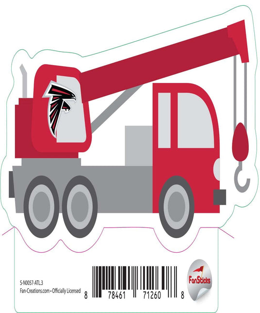 Fan Creations Decal Atlanta Falcons 3in Decal Crane