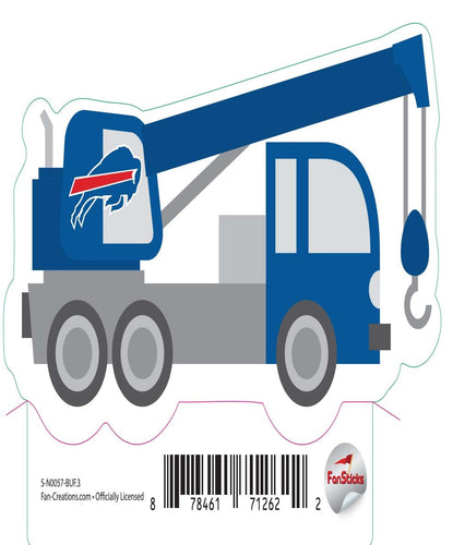 Fan Creations Decal Buffalo Bills 3in Decal Crane