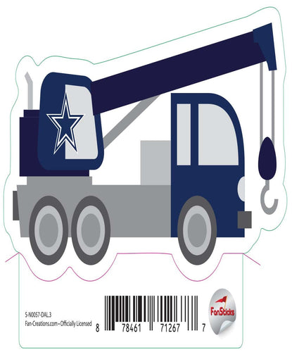 Fan Creations Decal Dallas Cowboys 3in Decal Crane