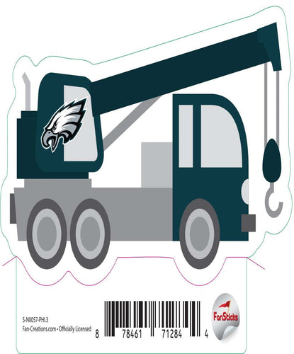 Fan Creations Decal Philadelphia Eagles 3in Decal Crane