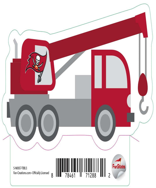 Fan Creations Decal Tampa Bay Buccaneers 3in Decal - Crane