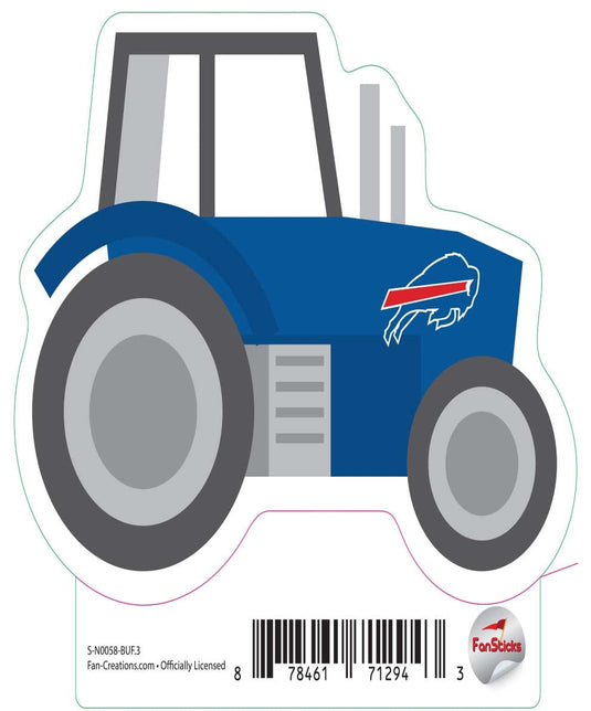 Fan Creations Decal Buffalo Bills 3in Decal Tractor