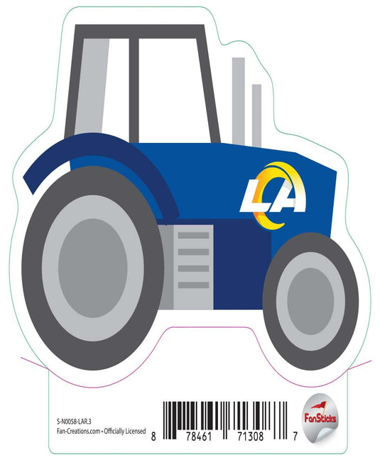 Fan Creations Decal Los Angeles Rams 3in Decal Tractor