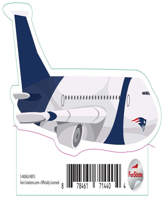 Fan Creations Decal New England Patriots 3in Decal Airplane