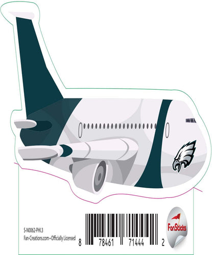 Fan Creations Decal Philadelphia Eagles 3in Decal Airplane