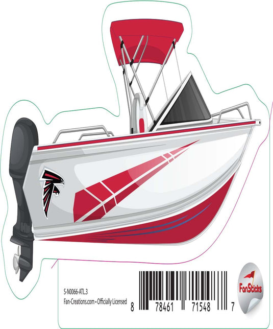 Fan Creations Decal Atlanta Falcons 3in Decal Boat