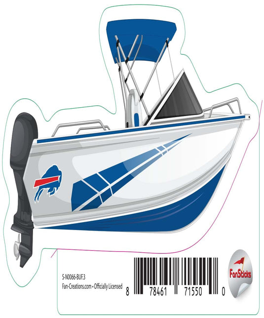 Fan Creations Decal Buffalo Bills 3in Decal Boat