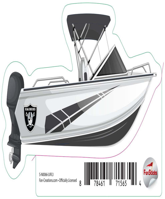 Fan Creations Decal Las Vegas Raiders 3in Decal Boat