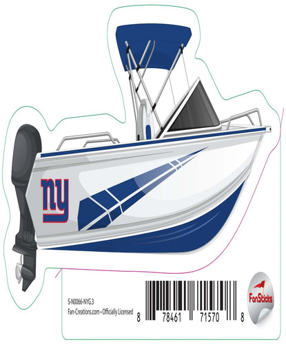 Fan Creations Decal New York Giants 3in Decal Boat