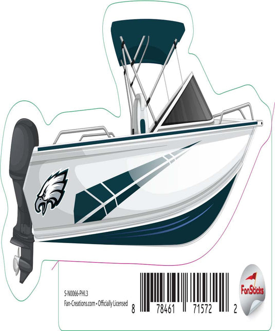 Fan Creations Decal Philadelphia Eagles 3in Decal Boat