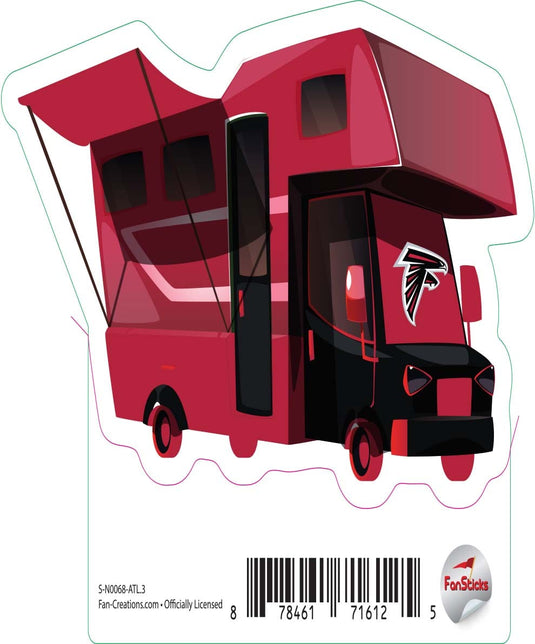 Fan Creations Decal Atlanta Falcons 3in Decal RV