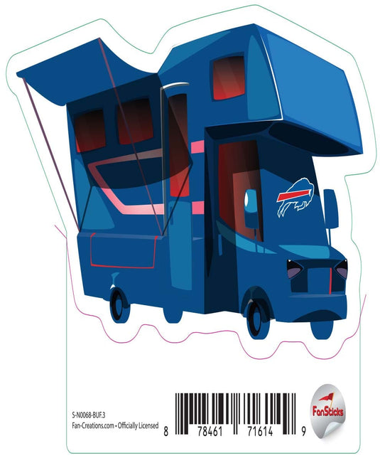 Fan Creations Decal Buffalo Bills 3in Decal RV