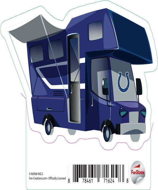 Fan Creations Decal Indianapolis Colts 3in Decal RV