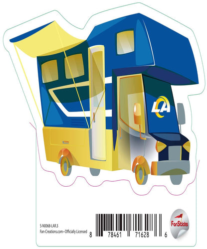 Fan Creations Decal Los Angeles Rams 3in Decal RV