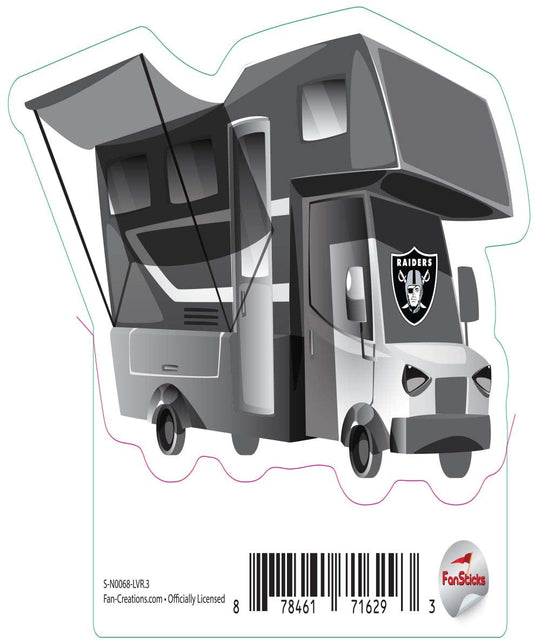 Fan Creations Decal Las Vegas Raiders 3in Decal RV