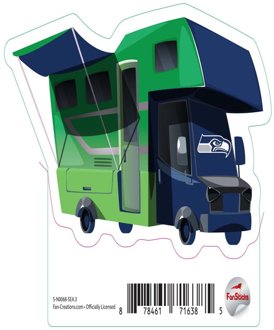 Fan Creations Decal Seattle Seahawks 3in Decal - RV