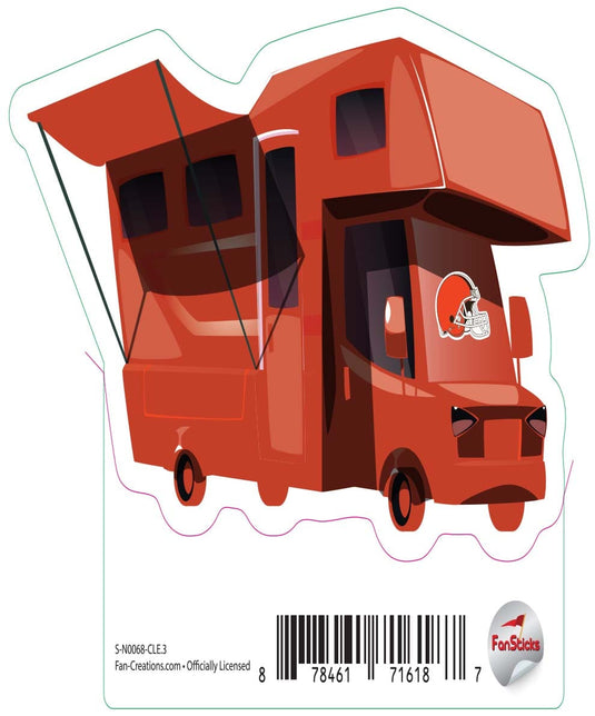 Fan Creations Decal Cleveland Browns 3in Decal RV