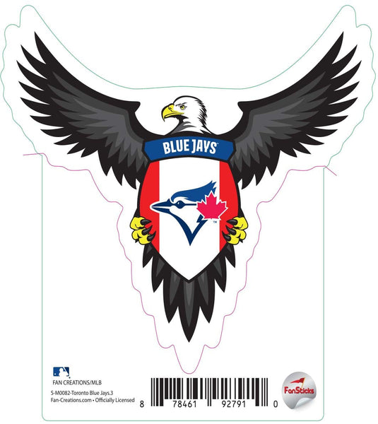 Fan Creations Decal S-N0082-Toronto Blue Jays-MLB - 3inch Decal