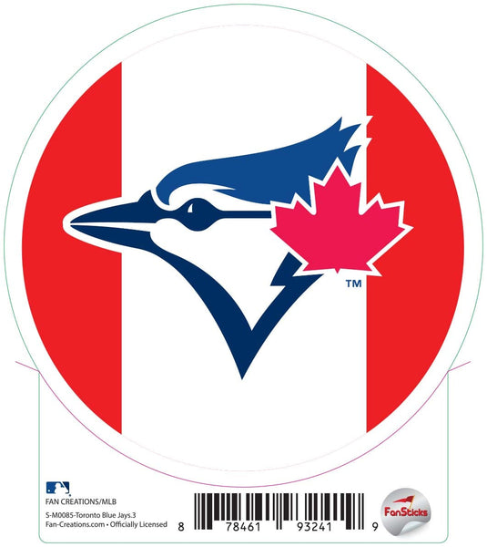 Fan Creations Decal S-N0085-Toronto Blue Jays-MLB - 3inch Decal