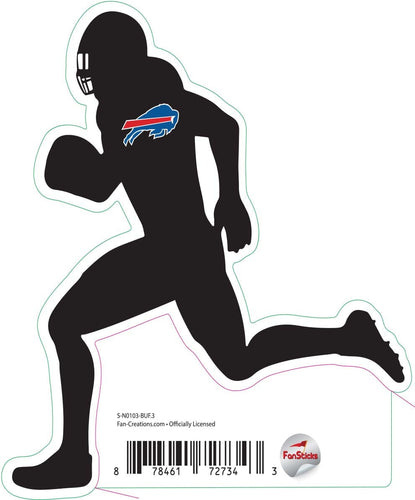 Fan Creations Decal Buffalo Bills 3in Decal Player Silhouette - Running with Football