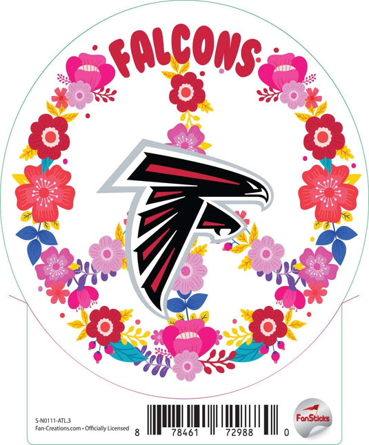 Fan Creations Decal Atlanta Falcons 3in Decal 