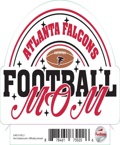 Fan Creations Decal Atlanta Falcons 3in Decal 